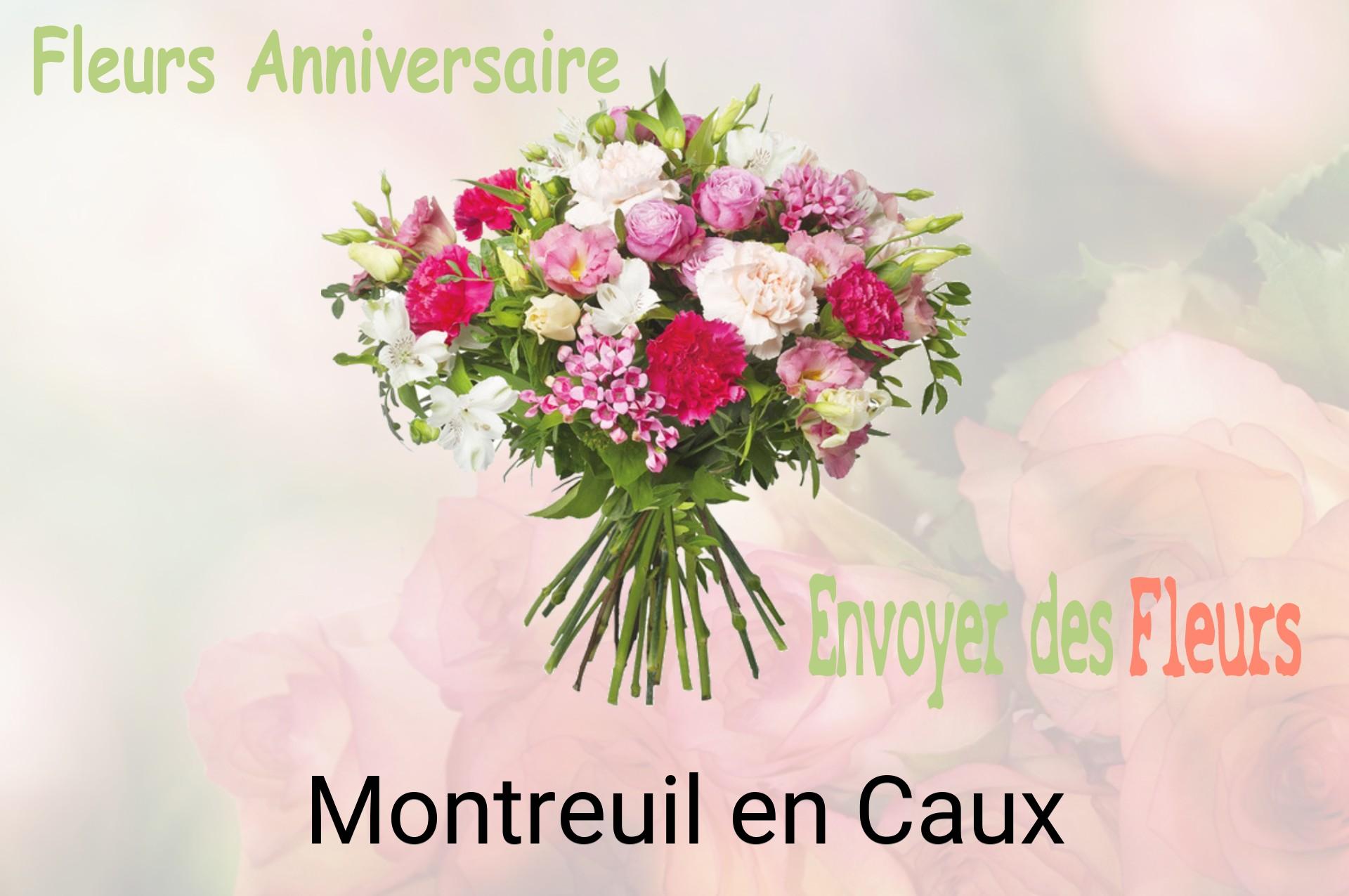 Bouquet de fleurs d’anniversaire livré à Montreuil-en-Caux